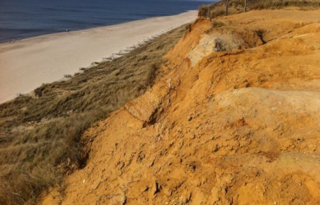 Island of Sylt Red Cliff Island of Sylt Red Cliff