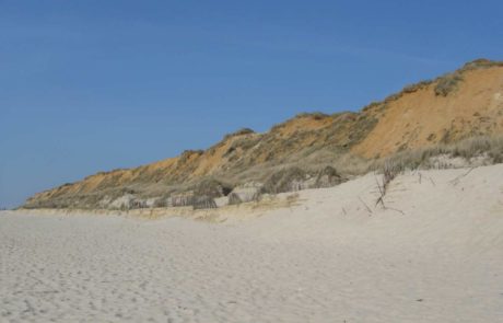 Rotes Kliff Sylt Strand Red Cliff Sylt Beach